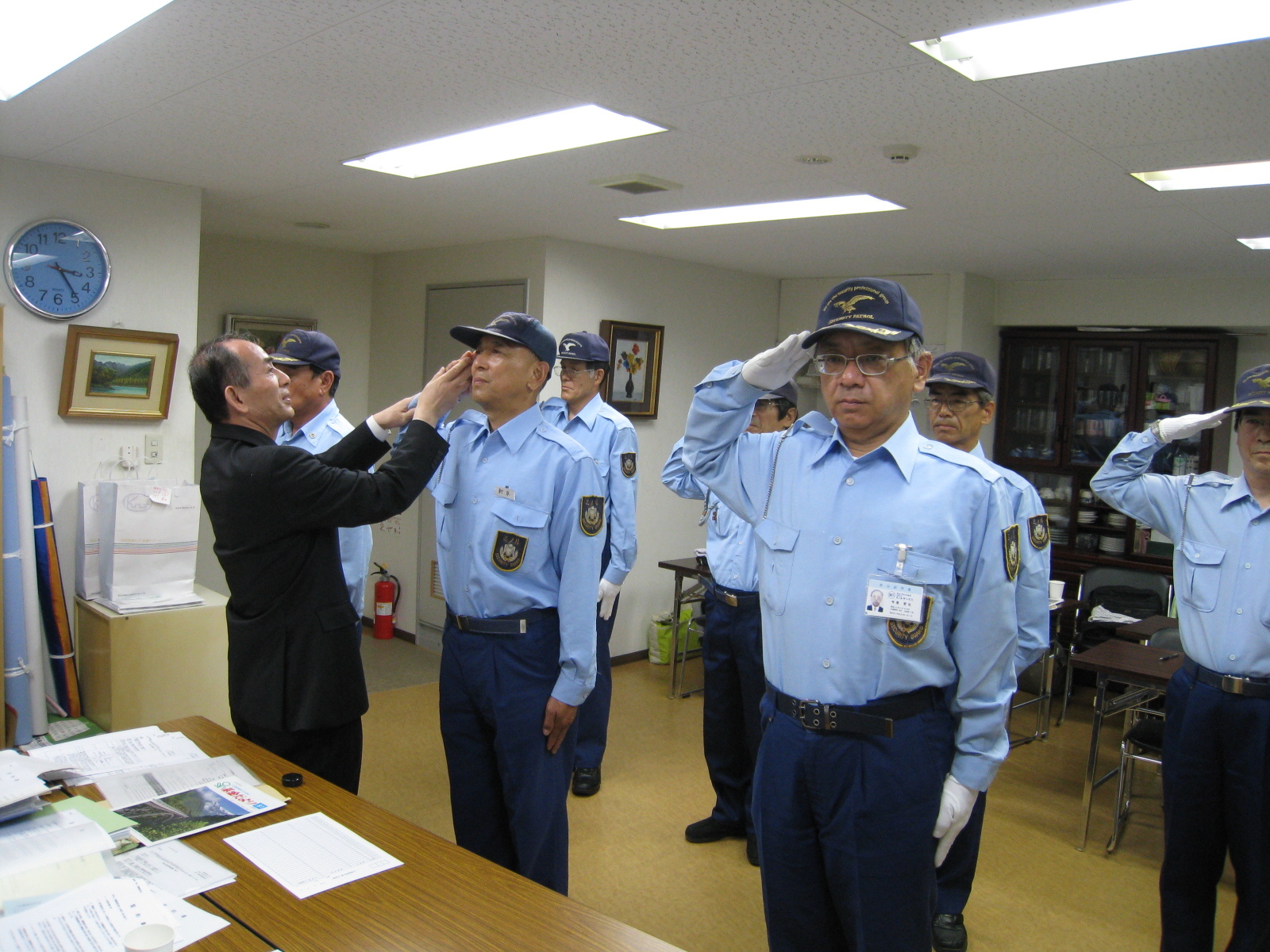 写真：教育訓練実施風景